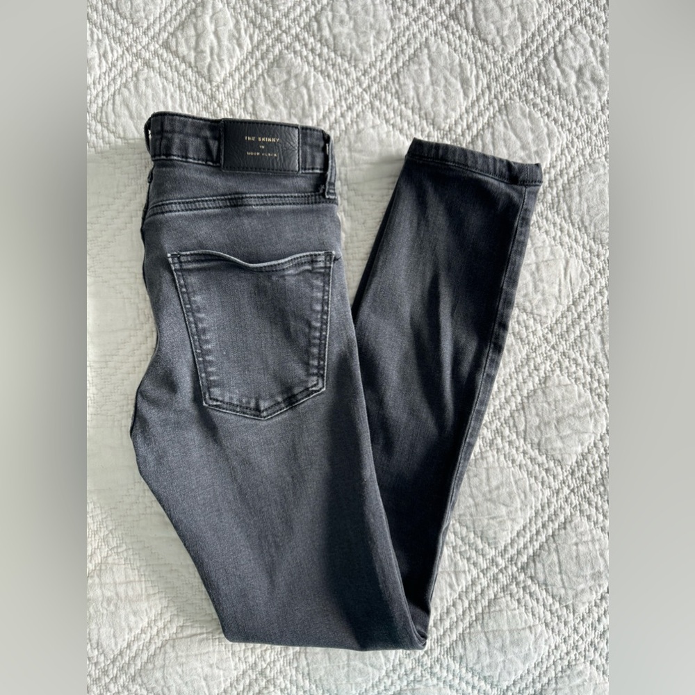 Dark Heather Zara Skinny Jeans, US Size: 2